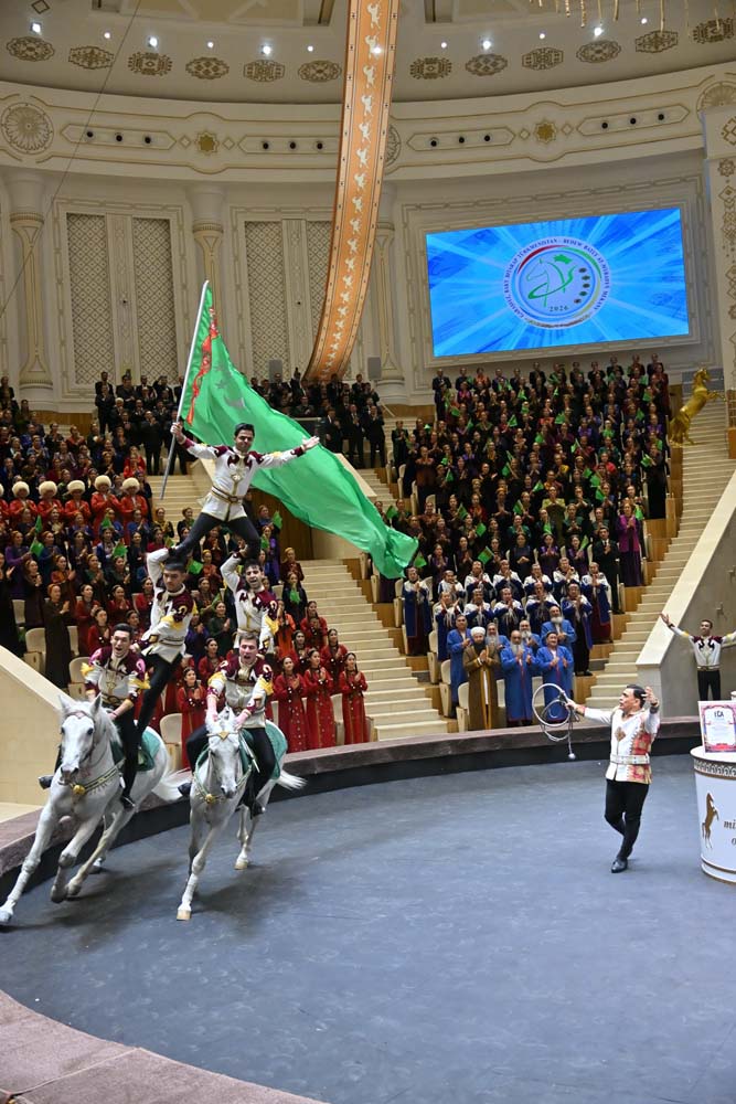 The fame of Akhal-teke horses grows in the world